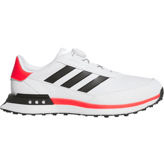 Adidas S2G SL BOA (2024) BOA Herre Golfsko Uden Spikes - Ftwwht/Cblack/Lucred - Str. 44 2/3 Normal