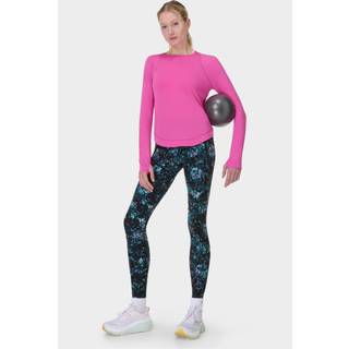 Sweaty Betty Sweaty Betty Black Ebony Print Full Length Power Workout Leggings