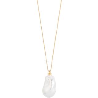 Sky Pearl Necklace Gold-plated
