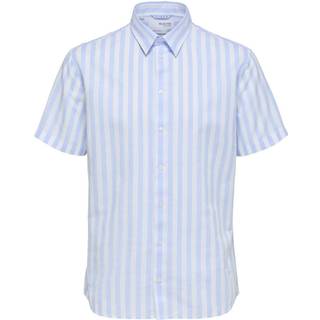 SLHREG-NEW LINEN SHIRT SS NOOS