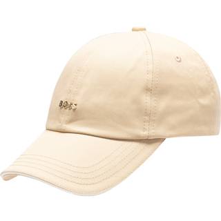 BOSS BOSS Brown Ari Metal Logo 100% Cotton Cap