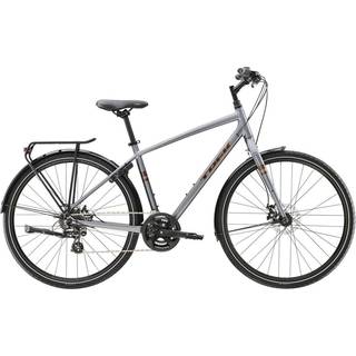 Hybridcykel Trek Verve 1 EQ Grå