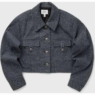 Gestuz Belmagz Blazer Jakker 10909731 Blue Twill Structure (42)
