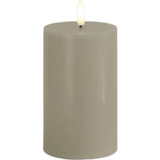 Sirius Sille Bloklys Ø7,5 x 10 cm Warm Grey