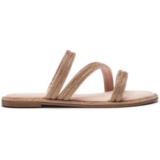 Moda in Pelle LILYVALLEY ELASTIC GLITZ STRAPPY Flade sko SandalerEU 41 (UK 8)