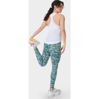 Sweaty Betty Sweaty Betty Blue Meadow Print Full Length Power Workout Leggings
