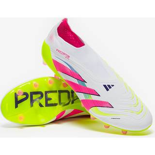 Predator Elite Laceless Artificial Grass støvler - Lucid Red / Cloud White / Core Black - 44 2/3