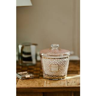 Baobab Collection Candlelight And Scents - 'Dome Women' candle giftbox, pink in Pink Glass & wax