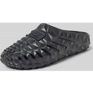 EA7 Emporio Armani EA7 Textured Prisma Black Sliders