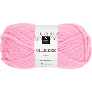 Gjestal Ullrikke 314 Baby lyserød Indhold: 100% Uld Vægt/længde: 100 gram = ca. 90 meter Anbefalede pinde: 9-12mm Strikkefasthed: 10 cm = 9-7 m Håndvask, max 30°C / Tørres fladt / Kan filtes.