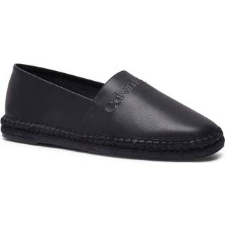 Leather Espadrilles - Black - 41