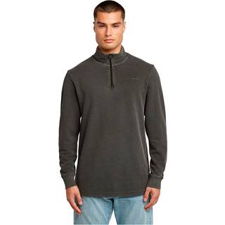 Overdyed Half Zip Tweeter - Grey - Men