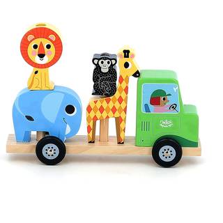 Vilac Traktor med anhænger og stabledyr