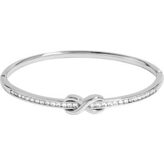 Jon Richard Jon Richard Cubic Zirconia Infinity Bangle