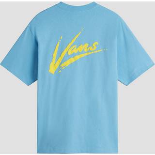 Vans Brush Script Loose T-shirt - XL - heritage blue