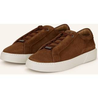 Gary-sneakers med lav profil i ruskind