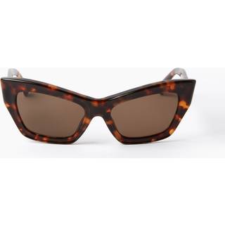 Nina Ricci Kvinde SNR434 745 Solbriller Acetat Havana Brun Cat Eye Normal