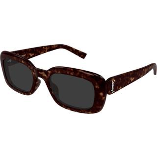 SAINT LAURENT Kvinde SAINT LAURENT SL M130 006 Solbriller Acetat Havana Grå Firkantet