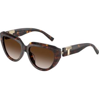 Tiffany Kvinde TF4238U 80153B Solbriller Acetat Skildpadde Brun Pillow Normal Skygge