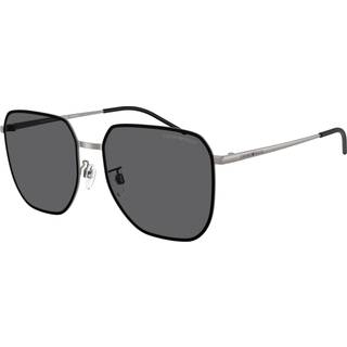 Emporio Armani Mand EA2135D 300381 Solbriller Metal Grå Grå Firkantet Polariseret