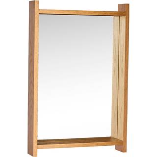 Hübsch Forma spejl i egetræsfiner 40x8x60 cm