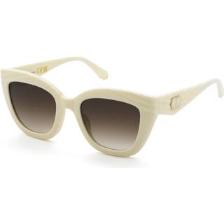 Twinset Kvinde STW100 09ZQ Solbriller Injiceret Elfenben Brun Sommerfugl Normal Skygge