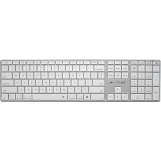 Hyper ® Space Next Bluetooth Wireless - Tastatur - Nordisk - Grå