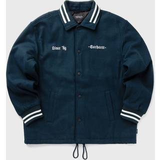 Carhartt WIP Wool Coach Jakke - M - deep lagoon/wax