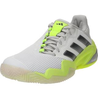 Barricade 13 Clay Tennis sko - Cloud White / Iron Metallic / Lucid Lemon - 36 2/3