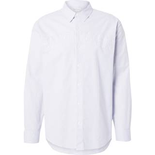 Logo Appliqué Oxford Shirt - Blue - XL