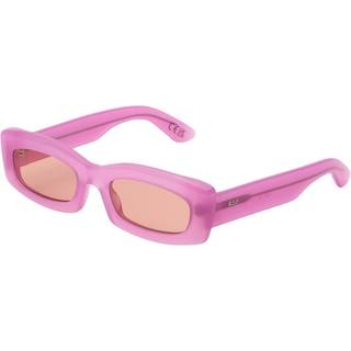 Retrosuperfuture Unisex R68 Zaga Rosa Solbriller Acetat Rød Firkantet Normal