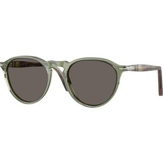 Persol Unisex PO3286S 1226B1 Solbriller Acetat Grøn Grå Pantos Normal