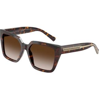 Tiffany Kvinde TF4235 80153B Solbriller Acetat Skildpadde Brun Firkantet Normal Skygge