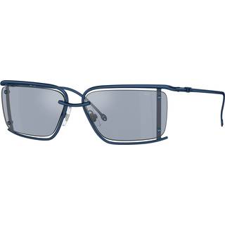 DIESEL Unisex DL1002 110/55 Solbriller Metal Blå Lyseblå Firkantet Spejlet