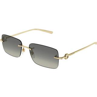 Gucci GG1703S 005 55 Solbriller Mænd Guld - Gold - 55mm