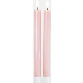 Sille Krone 2 Stk. sæt, Ø2x25cm, Light Pink