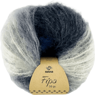 Navia Fípa 1528 Autumn Indhold: 73 % Mohair, 22 % Uld og 5 % Nylon Vægt/Længde: 50 g = ca. 90 meter Anbefalede pinde: 7-9 mm Strikkefasthed: 10 cm = 13 masker Vaskes i hånden / Tåler ikke tørretumbling, tørres fladt..