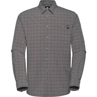 Mammut Lenni Longsleeve Shirt Skjorte Herrer størrelse 3XL farve grå