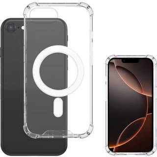 4smarts - iPhone 16e Ibiza Hybrid Cover - MagSafe Kompatibel - Gennemsigtig