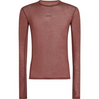 Icebreaker Men's Merino 75 Cool-Lite Featherlight Longleeve Crewe Carob, XL