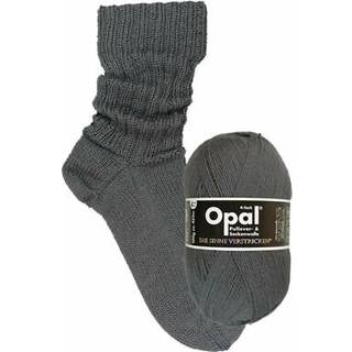 Opal Uni 4-trådet garn 9936 Røget Grå Indhold: 75% Ren ny uld, 25% Polyamid Vægt/længde: 100 g = ca. 425 meter Anbefalede pinde: 2,5 mm Strikkefasthed: 10 x 10 cm = 30 m x 42 p Kan vaskes i vaskemaskine, uldvask max 40°C / Tørres fladt.