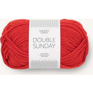 Double Sunday 4018 Scarlet Red - Sandnes Garn - 121954