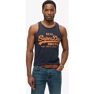 Superdry Cali Logo Vest Eclipse Navy