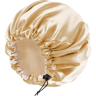 Edoneery Satin Bonnet Silk Bonnet til Curly Hair Bonnet Braid Bonnet til Sleep