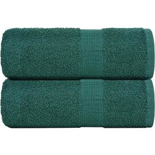 vaskehåndklæder 2 stk. FROGN grønne 30x30 cm 100% bomuld