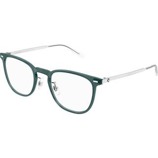 Montblanc Mand MB0393ON 004 Optiske stel Injiceret Grå Transparent Firkantet