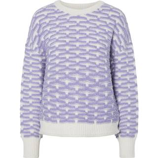 Pieces Strik - Diana - Cloud Dancer/Lavender