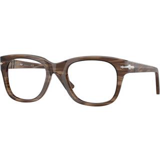 Persol PO3372V 1208 53 Briller Mænd Brun - Striped Brown - 53mm