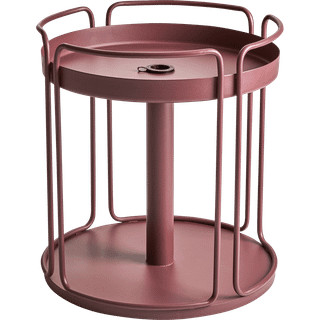 Brafab Shady sidebord og parasolfod Zin red