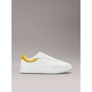 Leather Low Profile Trainers - White - EU 40